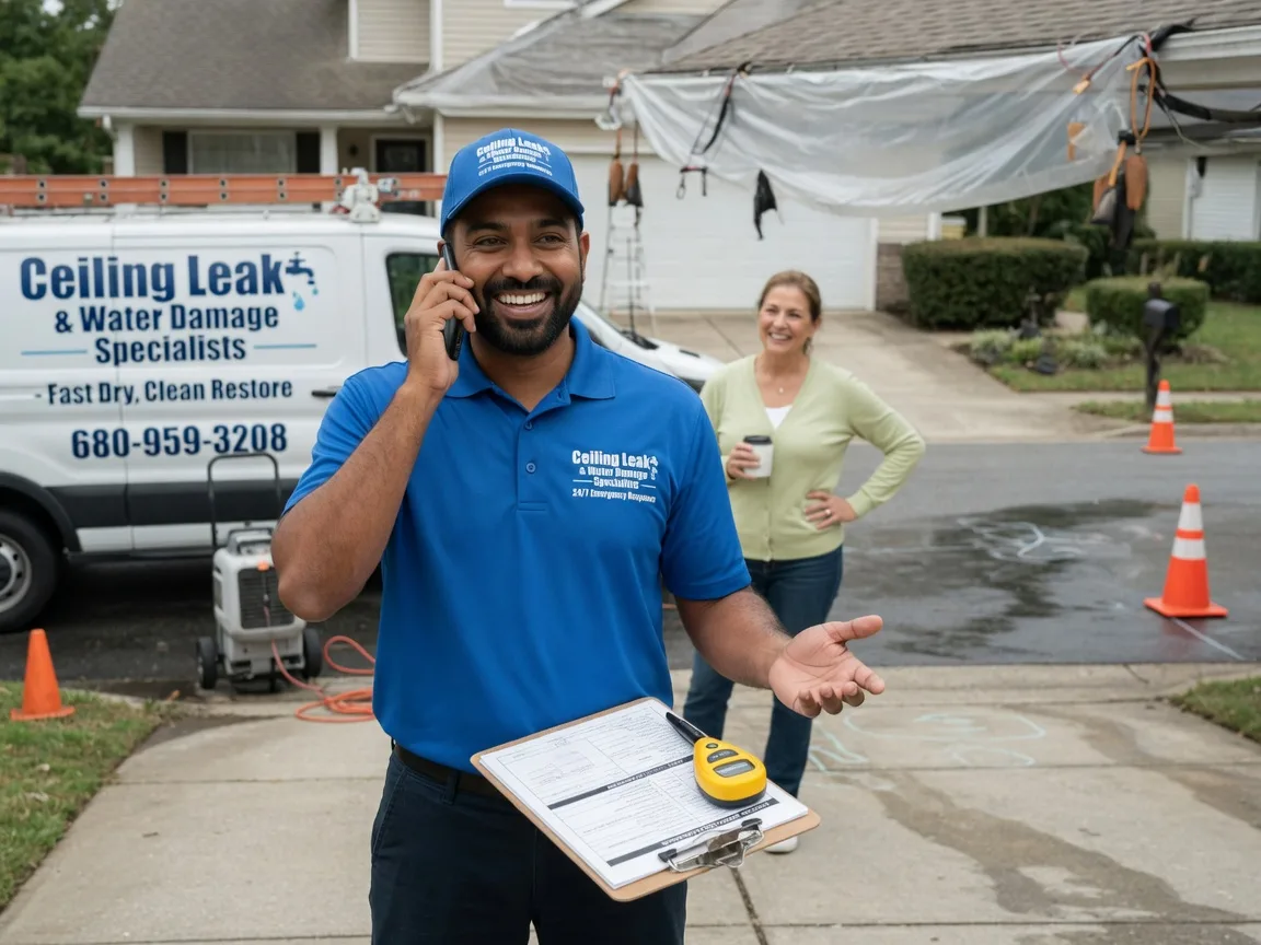 Ceiling Leak Cleanup Thonotosassa, FL FAQs